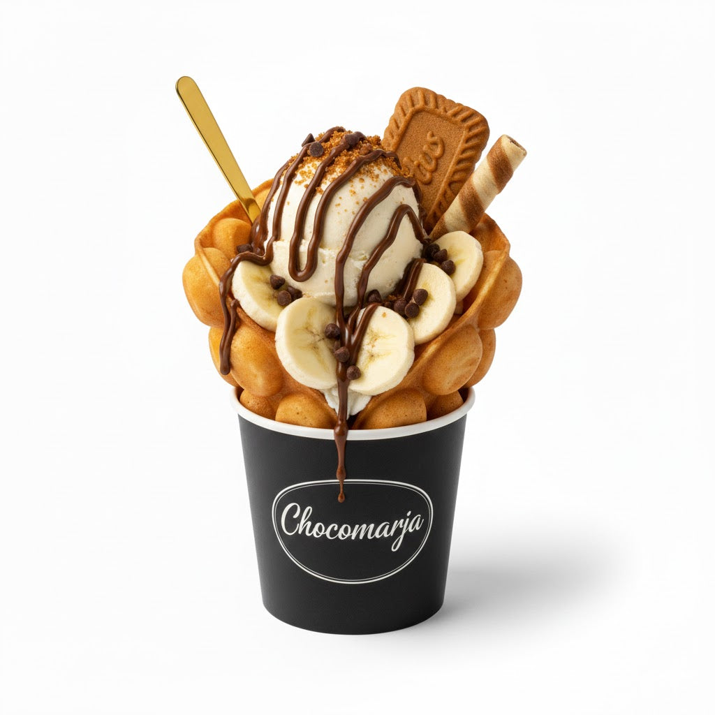 Choco-Jäätelö Vaffeli