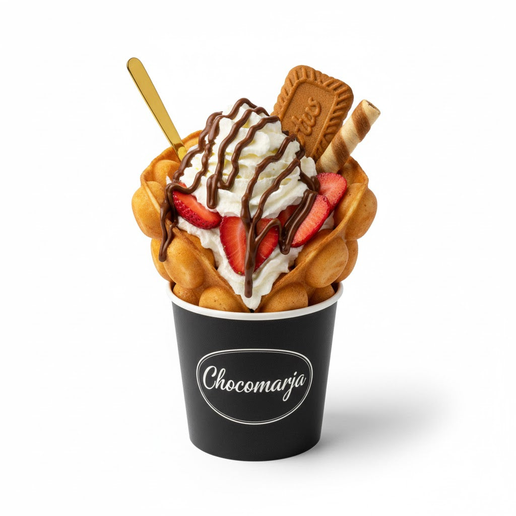 Mansikka-unelma Vaffeli